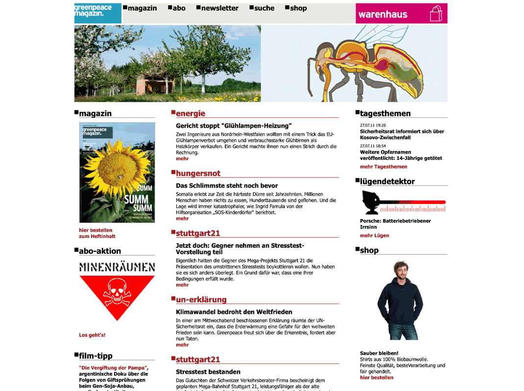 greenpeace magazin